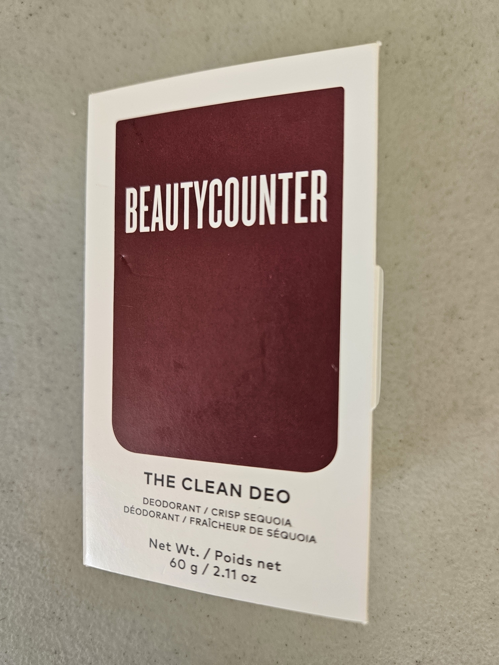 Beautycounter The Clean Deo - Crisp Sequoia